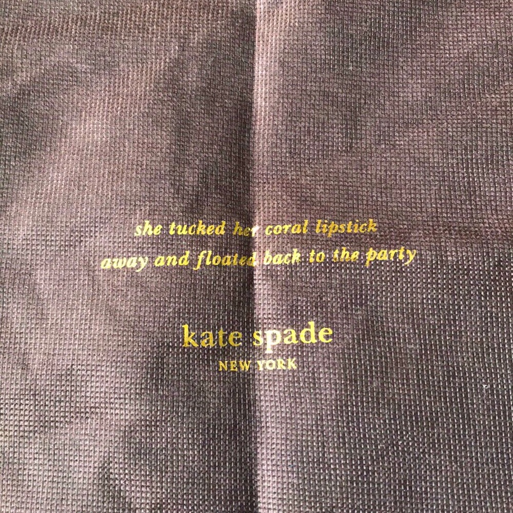 Authentic Kate Spade Drawstring Dustbag - Picture 3 of 3